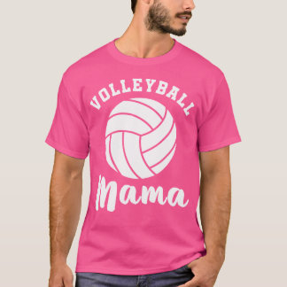 Volleyball Mamma matchande familjen Volleyball Tea T Shirt