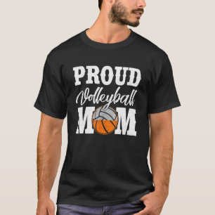 Volleyball Mamma stolt Mor i en volleybollspelare T Shirt