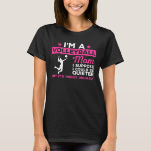 Volleyball Mamma T Shirt