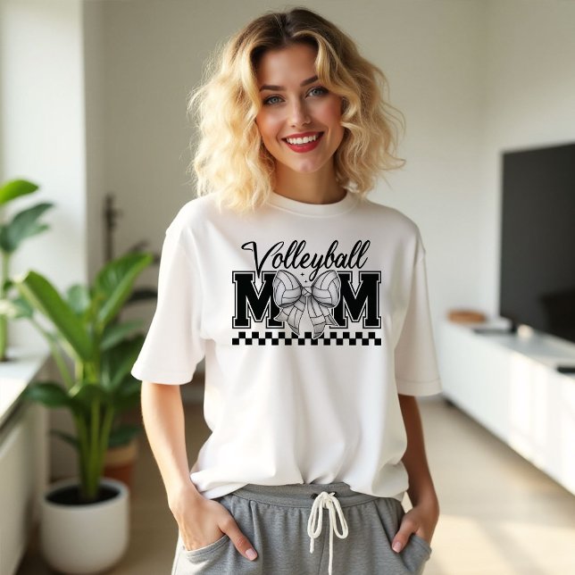 Volleyball Mamma T Shirt (Skapare uppladdad)