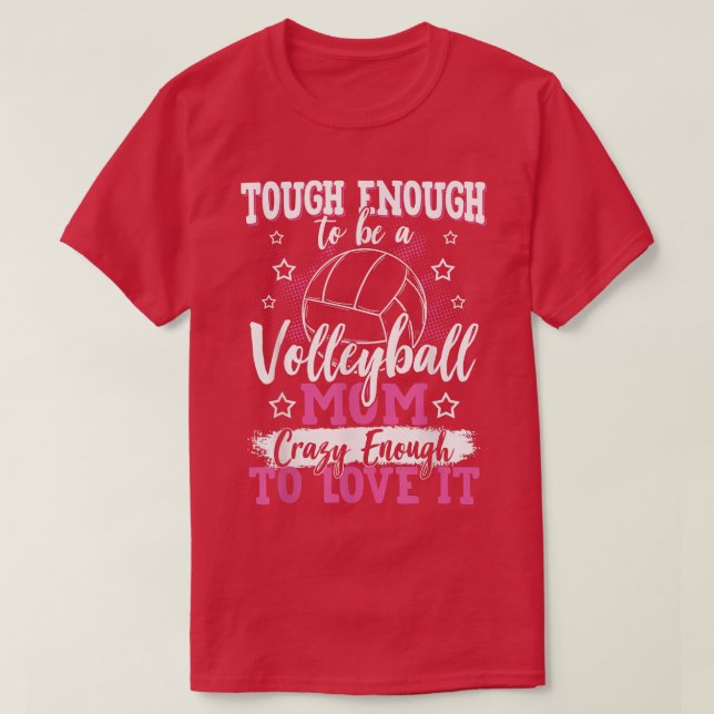 Volleyball Mamma Volleyball Player Volleyball Mor T Shirt (Design framsida)