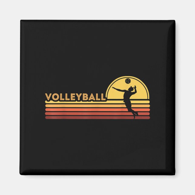 Volleyball manar magnet (Framsidan)
