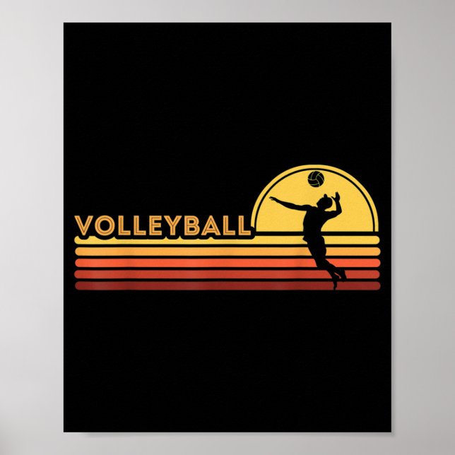 Volleyball manar poster (Framsidan)