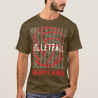 Volleyball Maryland T Shirt