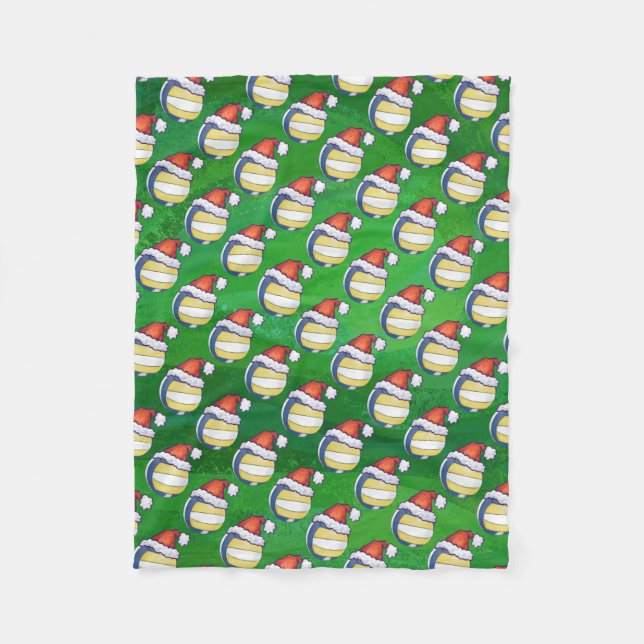 Volleyball med julklapp fleecefilt (Framsidan)