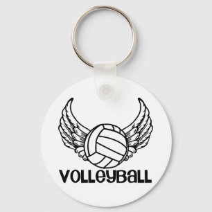 Volleyball med Vingar Nyckelring