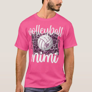 Volleyball Mimi Grandma of Volleyball Player Mimi T Shirt