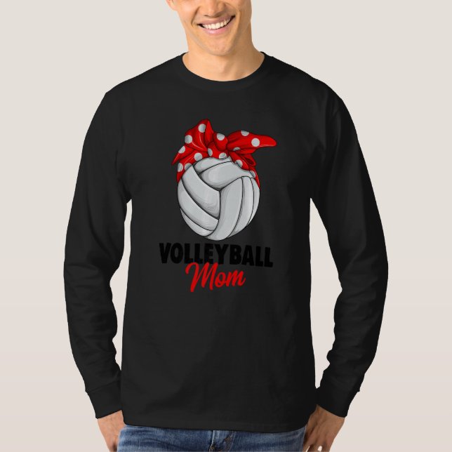Volleyball Mom Women  1 T Shirt (Framsida)