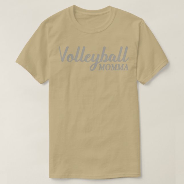 Volleyball Momma Funny Mammas gåvor till Mammor T Shirt (Design framsida)