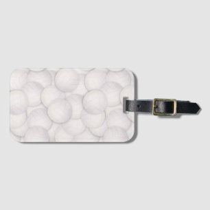Volleyball Mönster Luggage Tag Bagagebricka