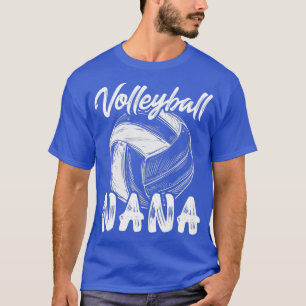 Volleyball Nana för kvinnliga matchande spelare T Shirt