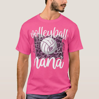 Volleyball Nana Grandma of Volleyball Player Nana T Shirt