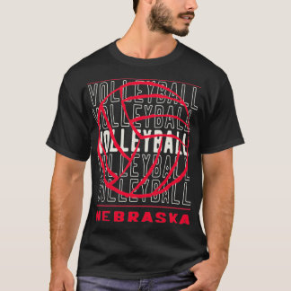 Volleyball Nebraska T Shirt