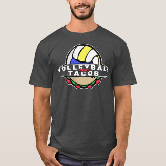 Volleyball och Tacos T Shirt