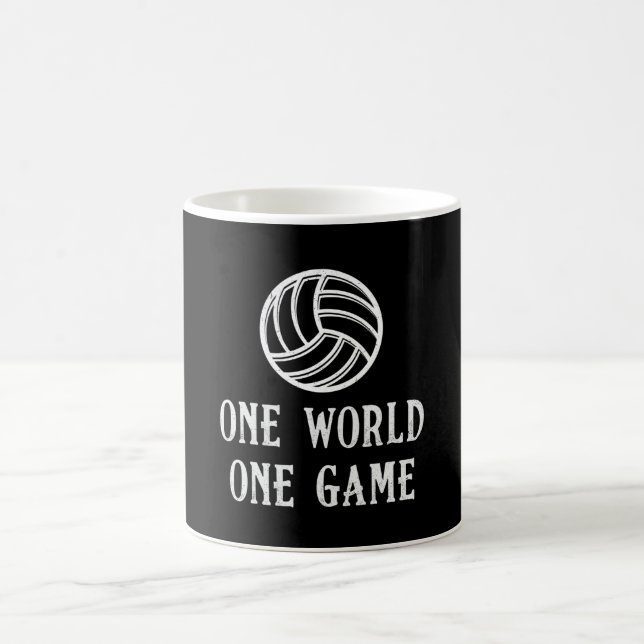 Volleyball One World One Game Volleyball Player Kaffemugg (Center)