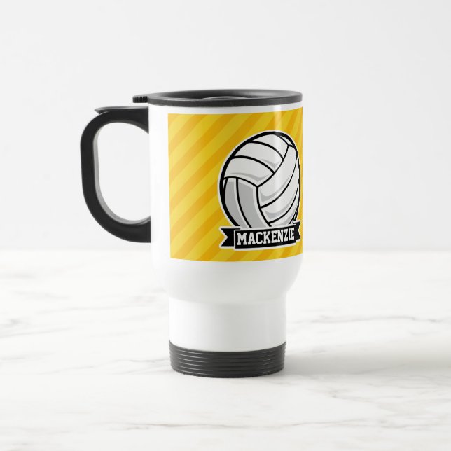 Volleyball på Gult Rand Resemugg (Vänster)