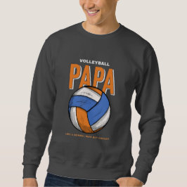 Volleyball Pappa Fars dag Lång Ärmad Tröja