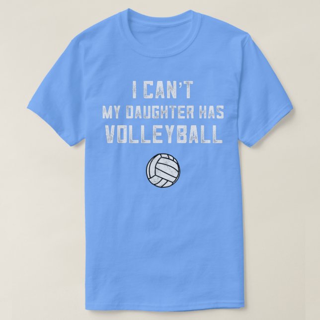 Volleyball Pappa Manar.. Jag kan inte låta min dot T Shirt (Design framsida)