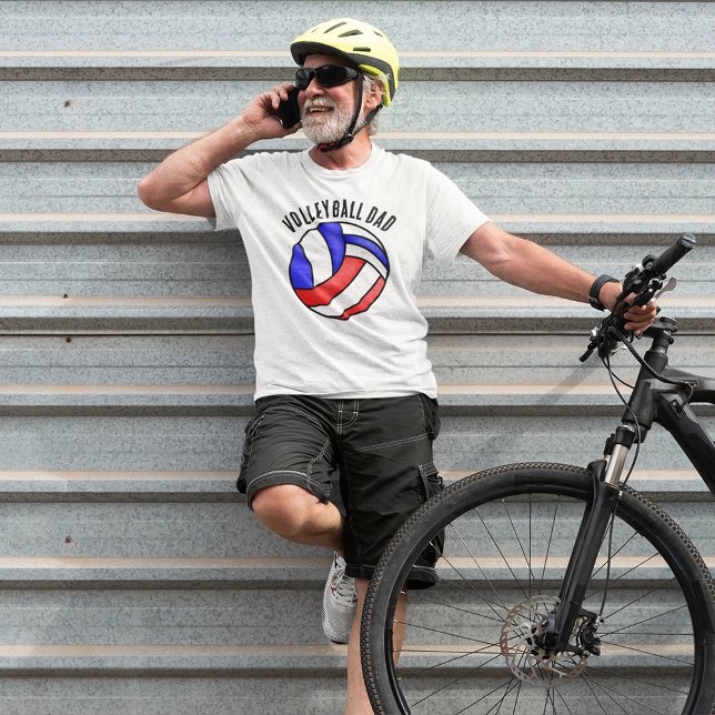 Volleyball Pappa T Shirt (Skapare uppladdad)
