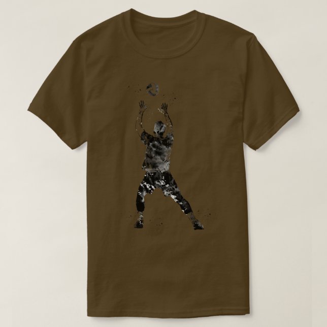 Volleyball Player 2 T Shirt (Design framsida)