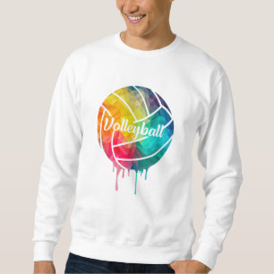 Volleyball Player Beach Volleyball Team Gift Idea Lång Ärmad Tröja