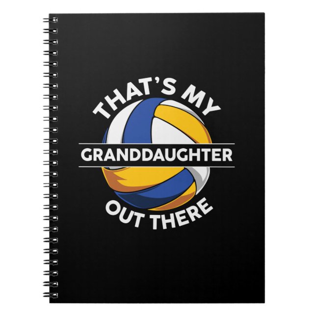 Volleyball Player | Det är min stora dotter Anteckningsbok (Framsidan)