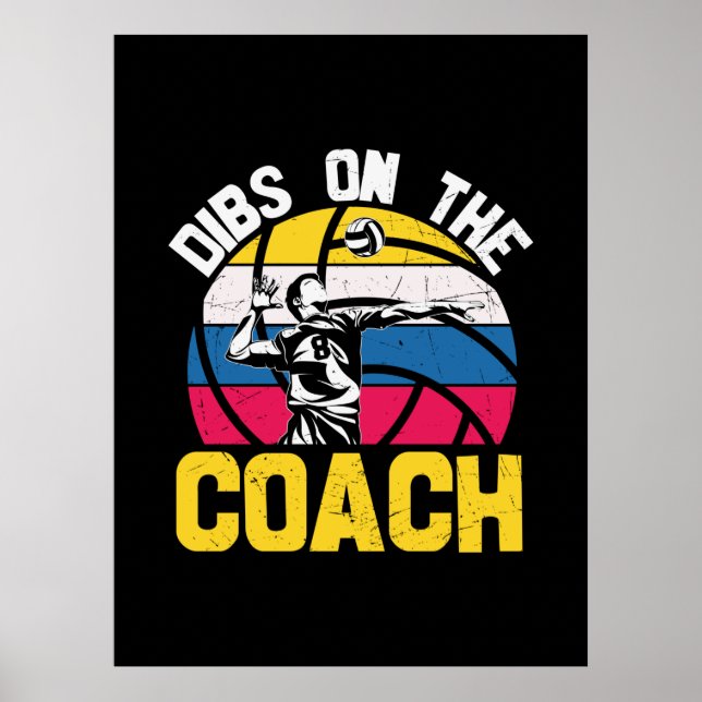 Volleyball Player | Dibs på bussen Poster (Framsidan)
