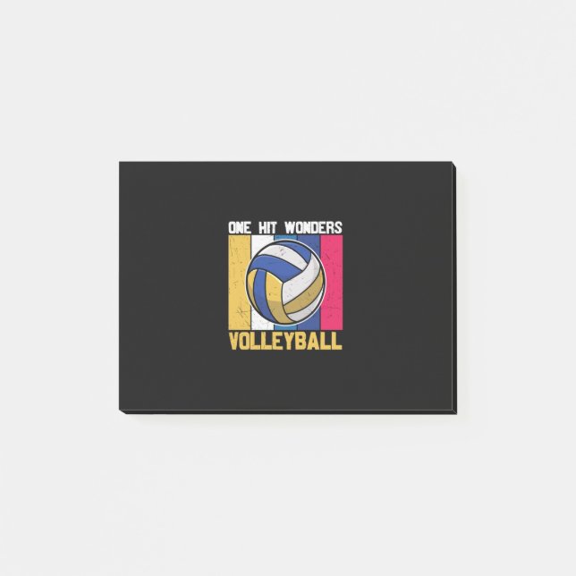 Volleyball Player | Ett Slått underverk Volleyball Post-it Block (Framsida)