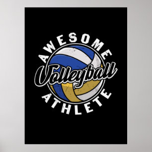Volleyball Player Fantastisk Volleyball Poster