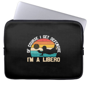 Volleyball Player Jag är liberal Laptop Fodral