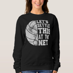 Volleyball Player Låt oss detta på Net Spo T Shirt