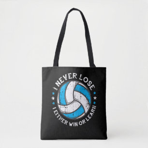 Volleyball Player Motivation Setter jag aldrig har Tygkasse
