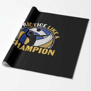 Volleyball Player Praktik som mästare Presentpapper