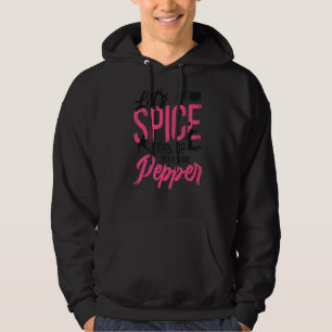 Volleyball Player Team Vintage Låt oss upp det här Hoodie
