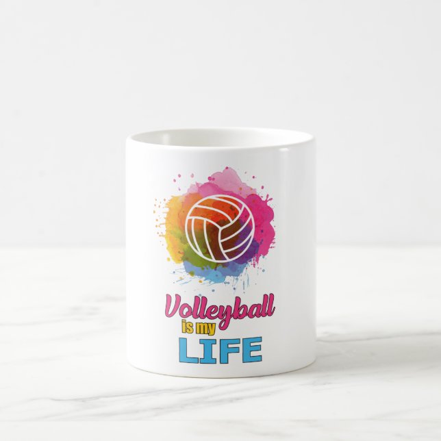 Volleyball Player Volleyball Beach Team Gift Idea Kaffemugg (Center)