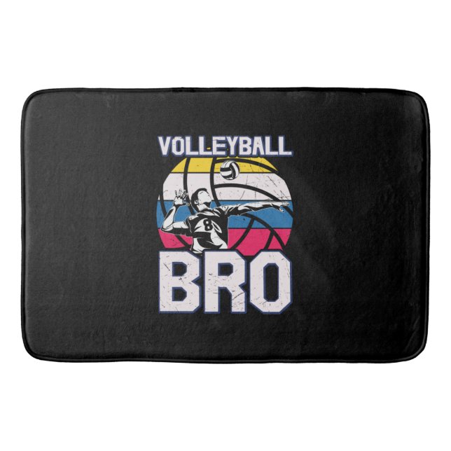 Volleyball Player | Volleyball Bro Badrumsmatta (Framsidan)