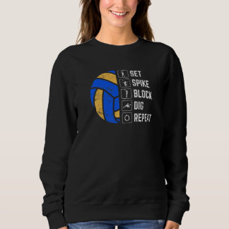 Volleyball Player Volleyball  Girls Mom Coach Set  T Shirt