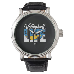Volleyball Player Volleyball Life Armbandsur