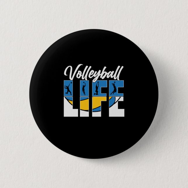 Volleyball Player | Volleyball Life Knapp (Framsida)
