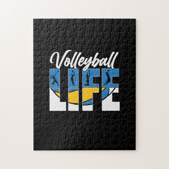 Volleyball Player | Volleyball Life Pussel (Vertikal)