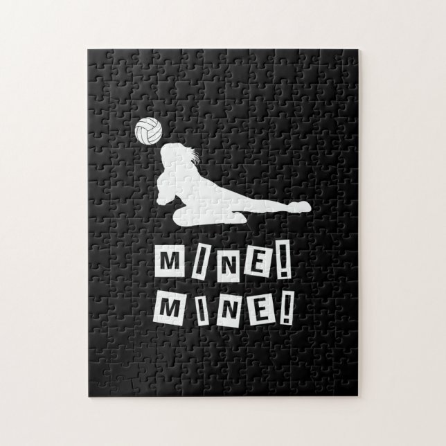 Volleyball Player | Volleyball Mine Pussel (Vertikal)