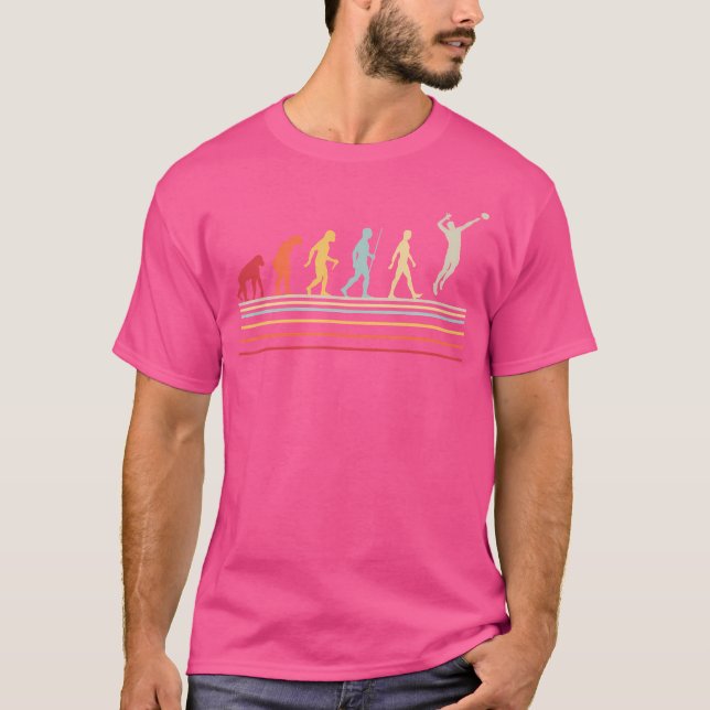 Volleyball Player Volleyball T Shirt (Framsida)