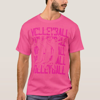 Volleyball Players Girl Boll Sports Team Beach Vol T Shirt