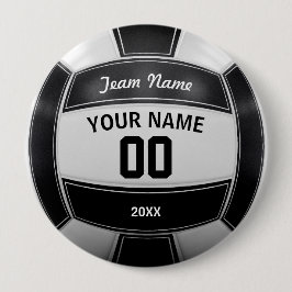 Volleyball Player's Namn Year Team Black and White Knapp