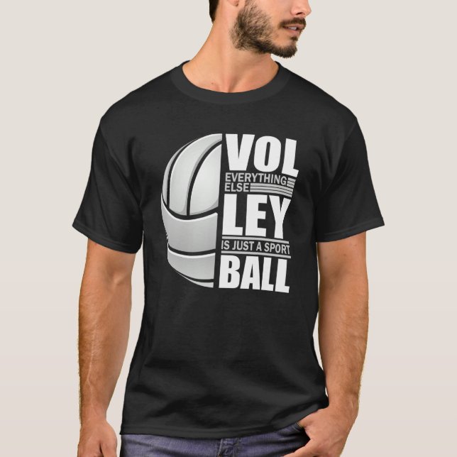 Volleyball Players Volleyball Team Graphic Sports  T Shirt (Framsida)