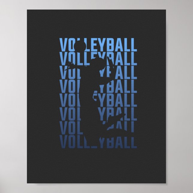 Volleyball Poster (Framsidan)