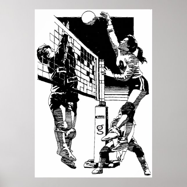 Volleyball Poster (Framsidan)