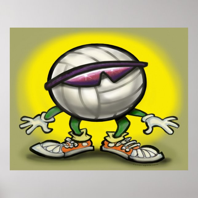 Volleyball Poster (Framsidan)