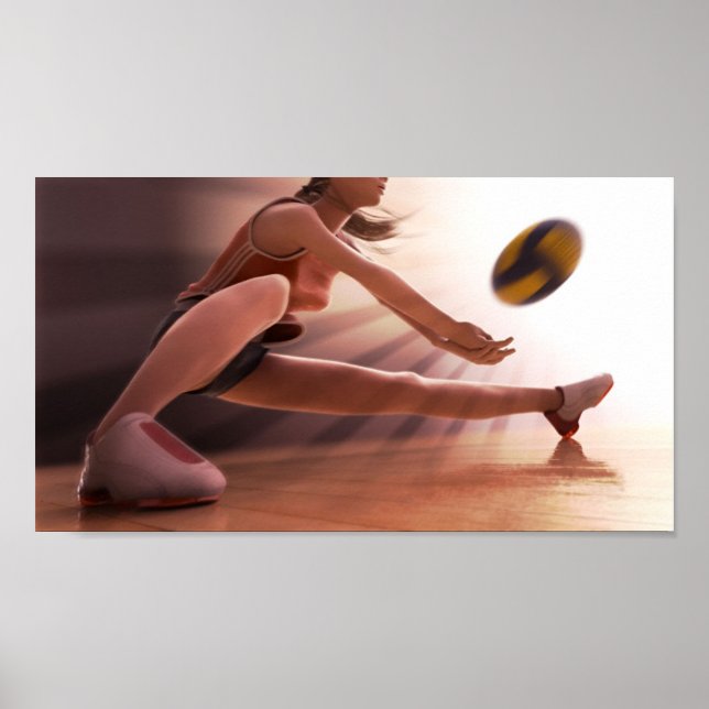 VolleyBall Poster (Framsidan)