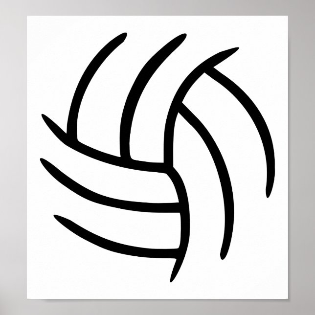 Volleyball Poster (Framsidan)